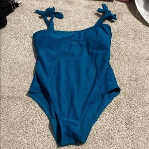 Shein Tie Shoulder Swimsuit